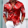 Men's Autumn Casual Fashion Long Sleeved Casual Collar Shirt Suitable t