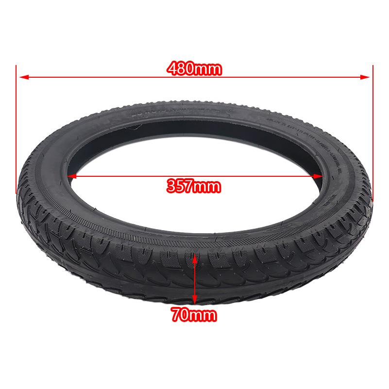 CST18*3.0 Outer Tyre Inner Tube 18x3.0 Off-road Tire 76-355 Tube for 18 Inch Electric Vehicle Electric Tricycle Wheel