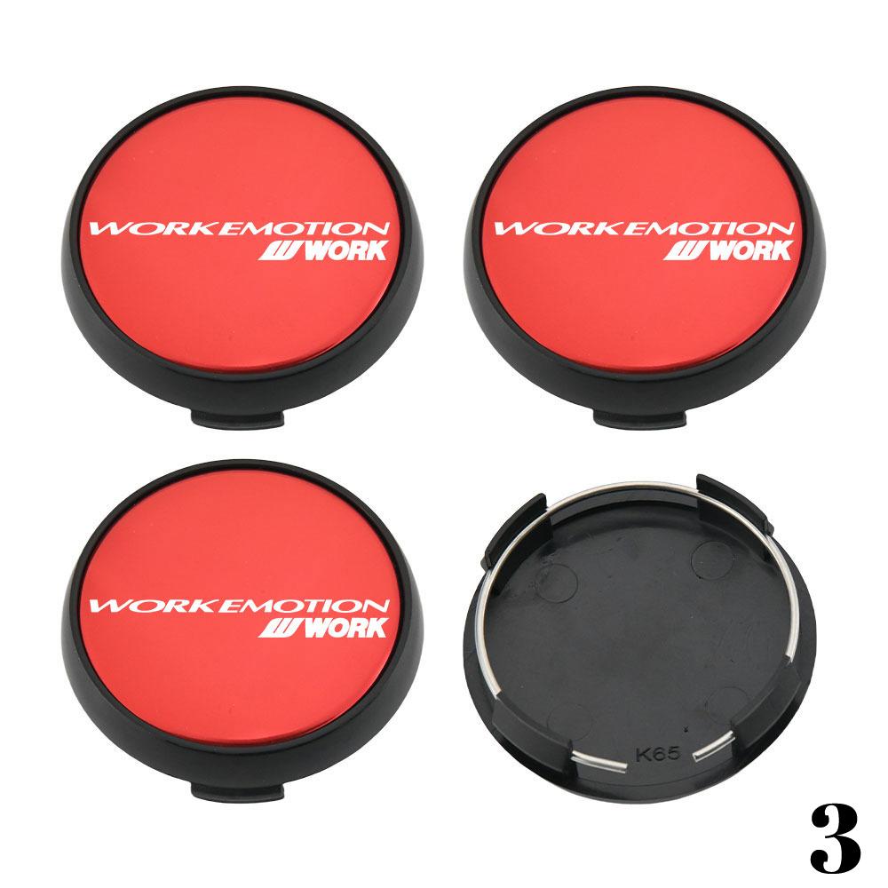 WORK EMOTION Wheel Center Cap 65mm VS EQUIP MEISTER Emblem Sport Rim Hubcap 66mm Wheel Cover Cap 68mm Car Styling Accessories