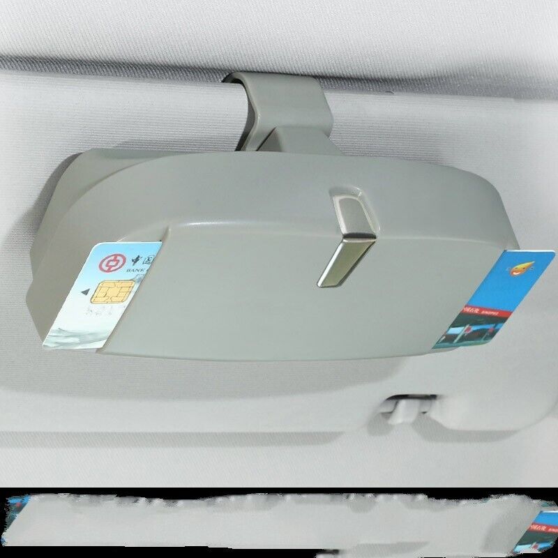 

НОВЫЙ Универсальный Автомобильный Держатель Козырек от Солнца Чехол для Солнцезащитных Очков Клетка для Очков Бокс для Хранения Карт