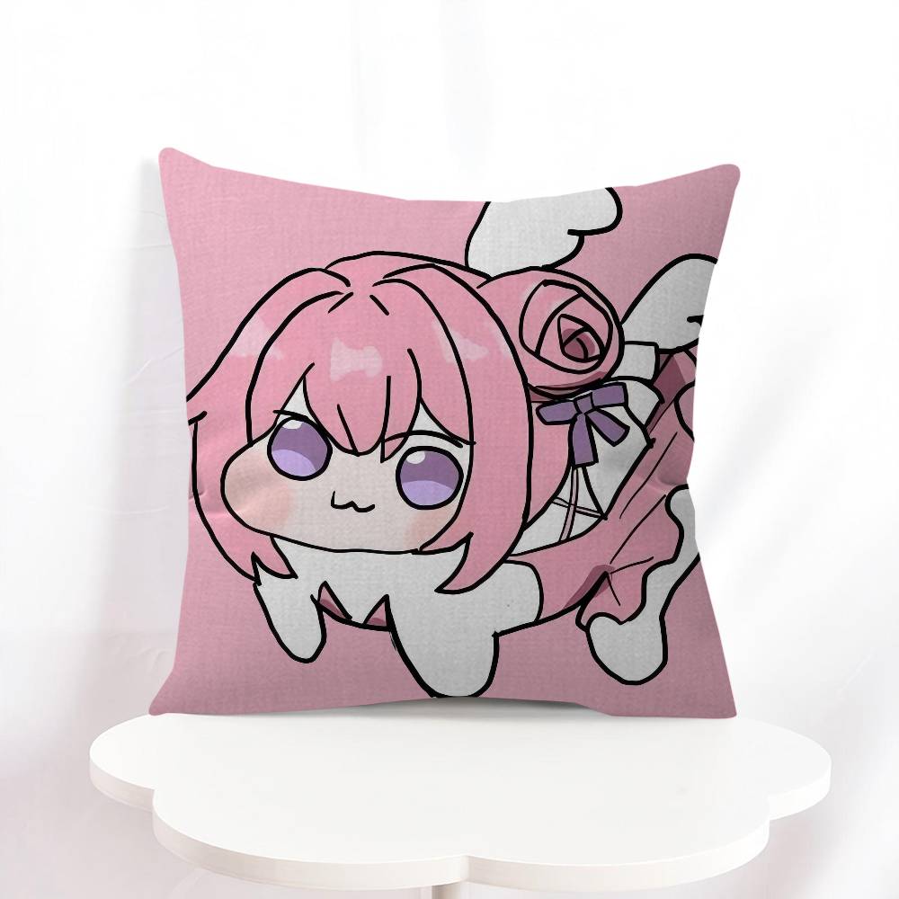 D-Dorothy DORO Cartoon Animation Personalized Picture Text Home Decorative Pillows Household Gifts 45x45cm