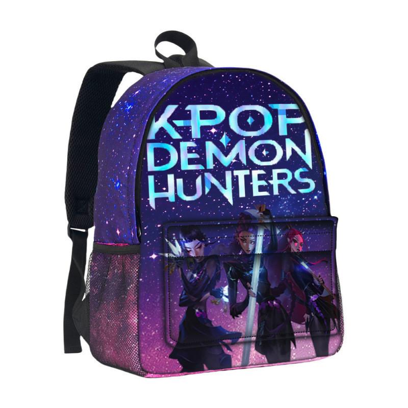 Hunter Witch Group Kpop 3d Starry Sky Backpack With Urban Minimalist Style For Teens And Adults