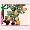 Buquê romântico Flores de camélia com base Blocos de construção Decoração para casa Amigos Tijolos Brinquedos para adultos Crianças Aniversário Presente de Natal