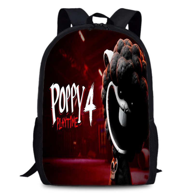 Chapter Poppy Playtime 4 Durable Bookbag 15in Laptop Anime Backpack Oxford