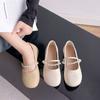 Pearl Evening Breeze Gentle Single Shoes Women's Spring and Summer 2025 New Mary Jane Shoes with Skirts Grandma Shoes Maternity Shoes