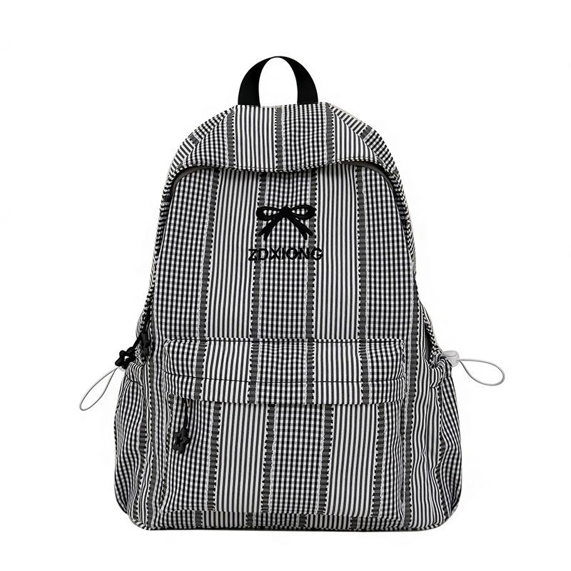 Schoolbag Spring New Korean Ins Little Fairy Gentle Lace Backpack Middle School Student High Value Schoolbag Travel Backpack