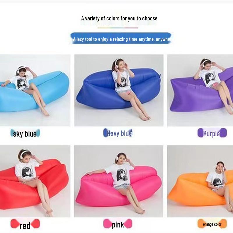Portable Oxford Cloth Inflatable Outdoor Sofa Bed with Fast Delivery