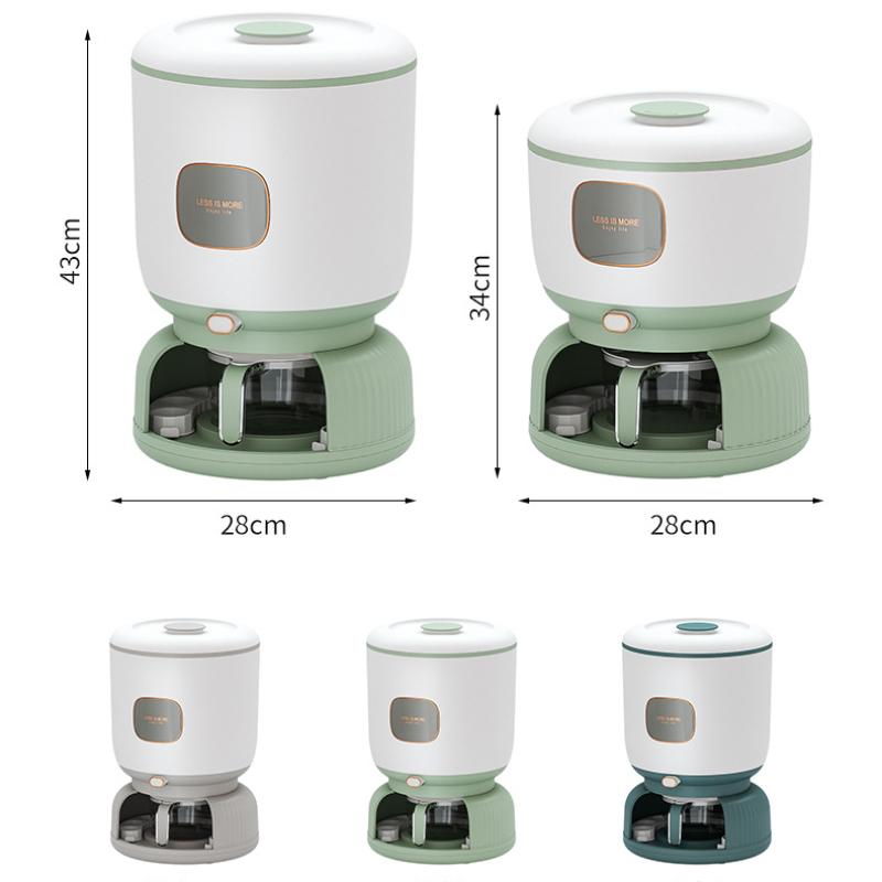 Reiseimer mit großem Fassungsvermögen für den Haushalt, feuchtigkeitsbeständiger Getreidespender, Küchenorganizer, versiegelte transparente Reisaufbewahrungsbox