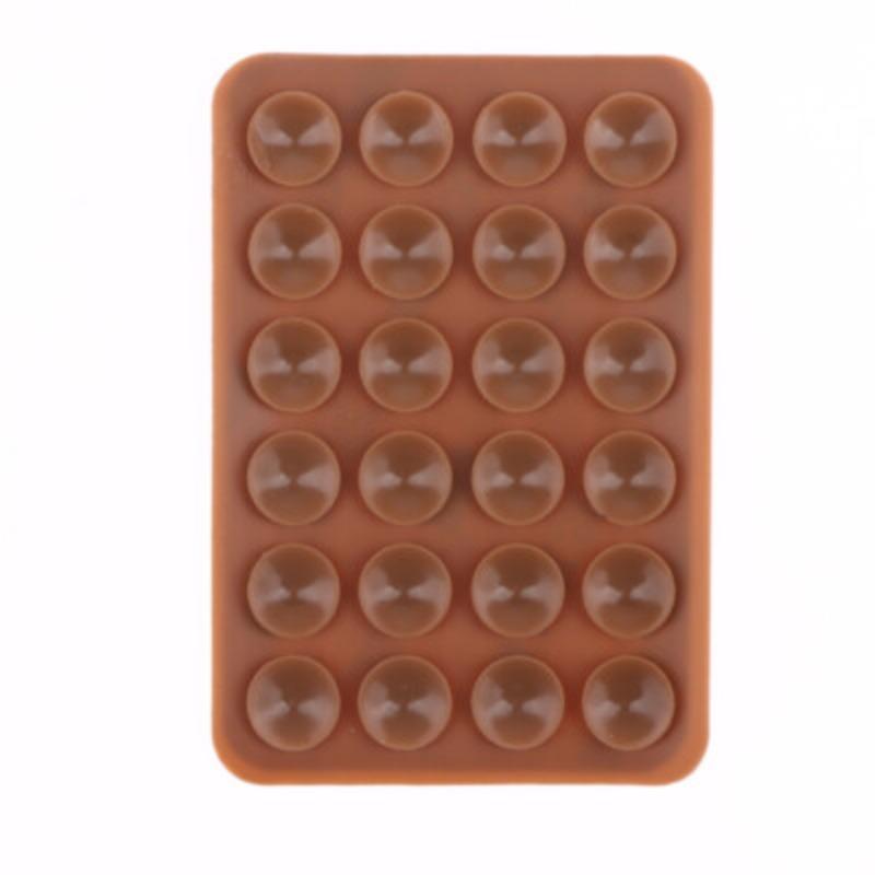 Double-Sided Silicone Suction Pad - Adhesive Rubber Sucker for Mobile Phone Fixing