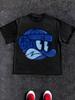 New For 2026 Printed CrewNeck Graffiti TShirts 90s Retro Cropped Tops Y2k Grunge Style And 2000sStyle TopsUnisex
