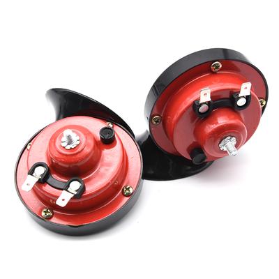 2PCS 12V Air Electric Snail Horn Supplies Car Boat Motorcycles Automotive Loudspeaker Car Signal Sound Speaker Car Horn