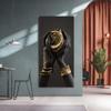 Black Hand With Golden Jewelry Canvas Paintings Posters And Prints African Art Modern Pictures Home Wall Decoration Background Wall Decoration