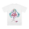 MIKU North America  EXPO 2026 North T Shirts  Hatsune Comic Miku Music High Quality Casual Cotton Tee Unisex Round Neck Clothes