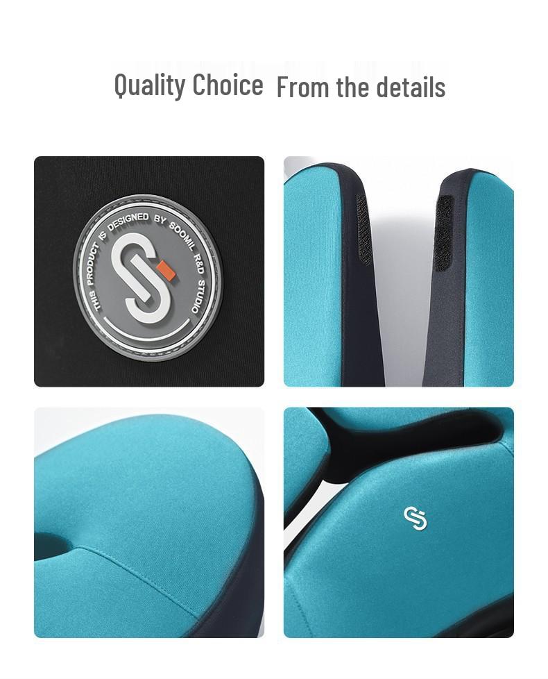 Memory Foam Car Lumbar Support Cushion for Driver and Passenger Seats