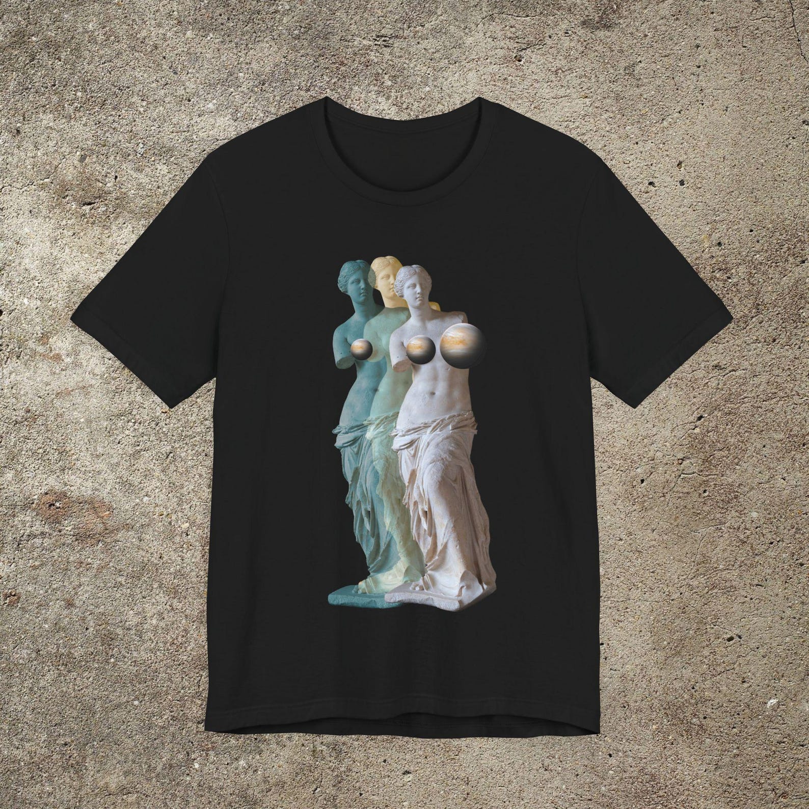 Venus of Milo Graphic Tee, Funny Unisex Graphic Top, Vaporwave T-Shirt S