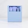 5-Piece Travel Makeup Brush Set with Mirror Box - Includes Foundation and Eye Detail Brushes