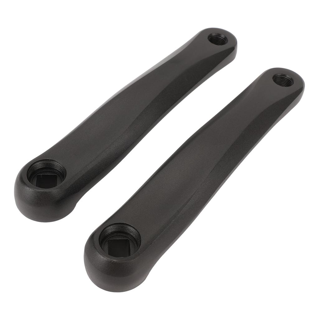 2Pcs Bike Crank Arm 170mm Aluminum Alloy High Strength Versatile Rhombus Hole Electric Bike Crank Arm for Electric Bike
