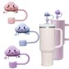 Dust Proof Plugs Protector Silicone Straw Covers for Stanley/Tumbler Cups for 10mm Straws
