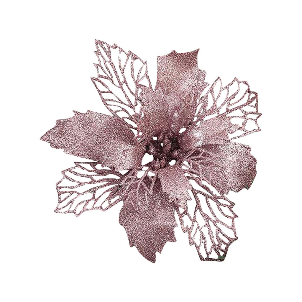 Christmas Tree Ornaments Christmas Simulation Flower Xmas Ornament