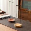 Solid Wood Upside Down Incense Burner - Sandalwood & Agarwood Holder for Zen Aromatherapy