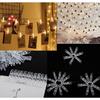 100pcs Photo Clips Mini Transparent Plastic Clear Paper Clips Mini Clothes P for Photos String Fairy Lights (100)