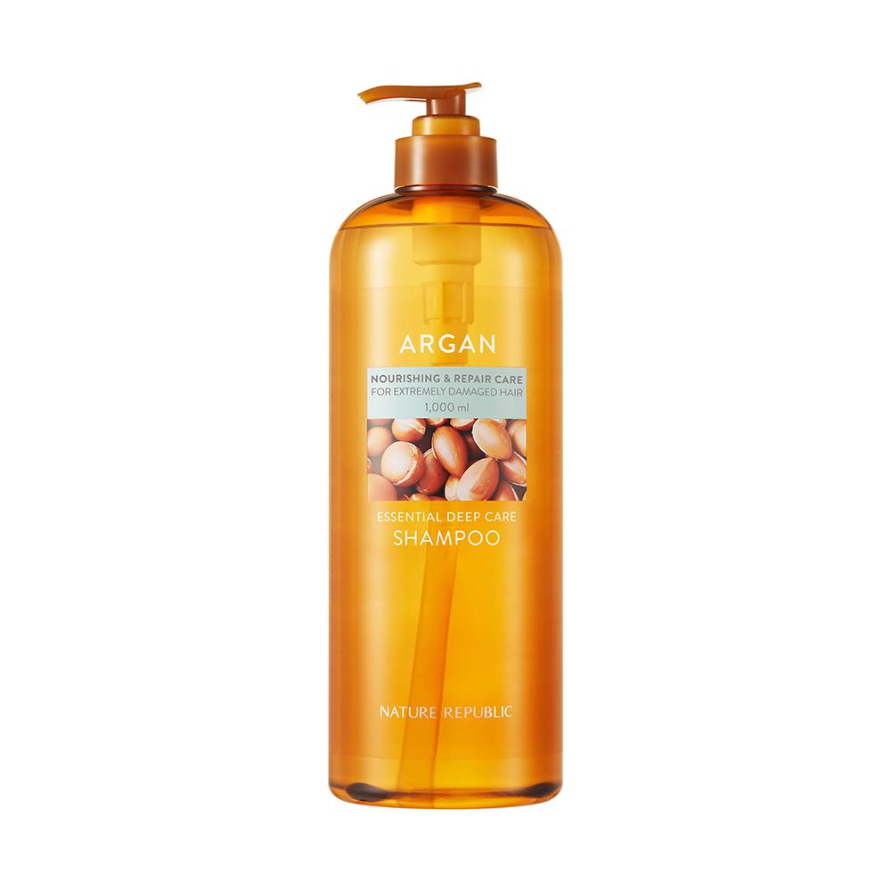 1000ml_[NATURE REPUBLIC] Argan Essential Deep Care Shampoo 1000ml (BIG size)