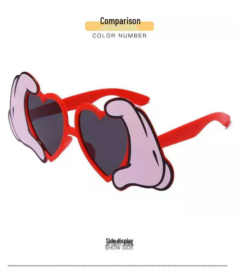 Kreative Geburtstags-Maskenball-Sonnenbrillen für Fotos - Lustige Sandburgen-Partybrillen, Neue Internet-Berühmtheiten Cool Shades