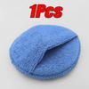 10Pcs Car Detailing Applicator Pads Microfiber Round Foam Sponges Soft Wax Polish Cleaning Tools