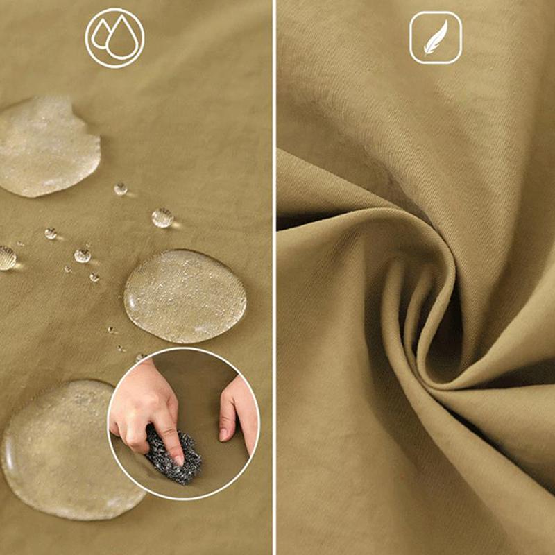 Household Canvas Apron Oil-proof Can Wipe Hands Kitchen CookingMen Women Adult With Tool Pockets Fashion Coffee Over Apron