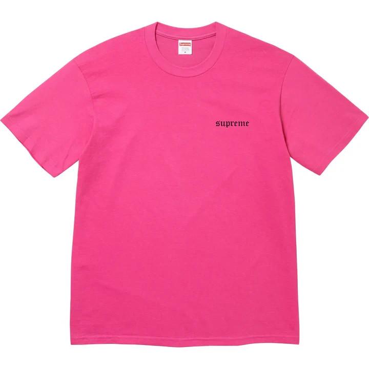 Supreme Target Tee Fuchsia