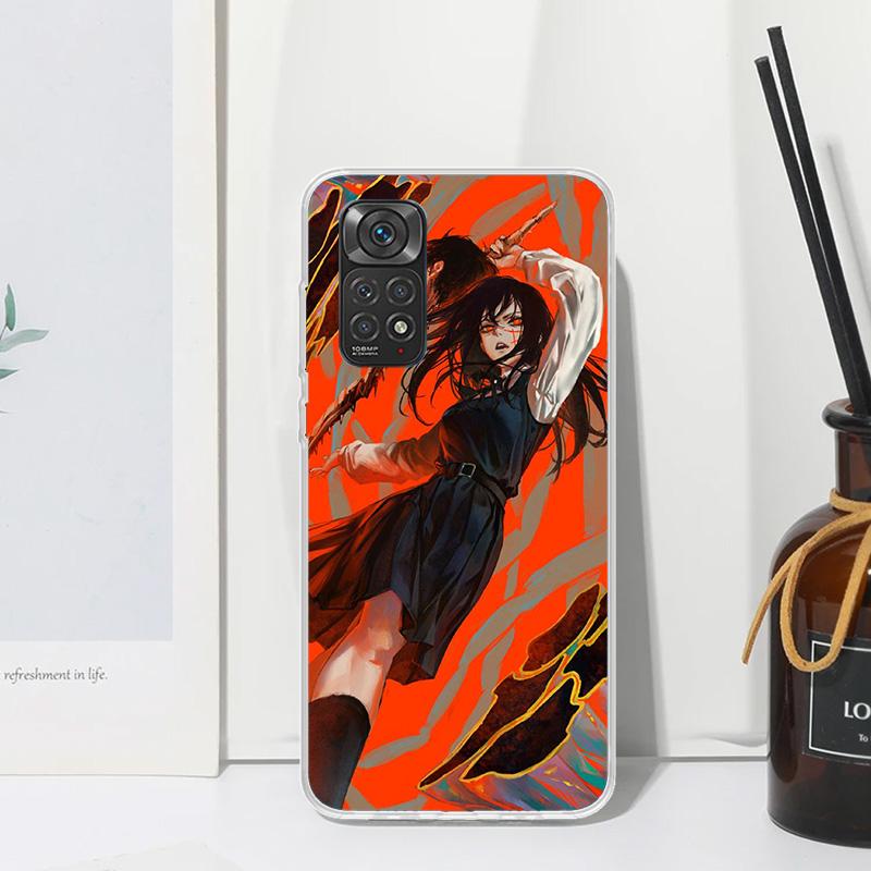 

C-Chainsaw Mans Yoru War Devil Phone Case For Xiaomi Redmi Note 15 13 14S 14 Pro Plus 12S 11S 10S 12 11E 10 11T Art Fundas Back Redmi Note 11S 4G