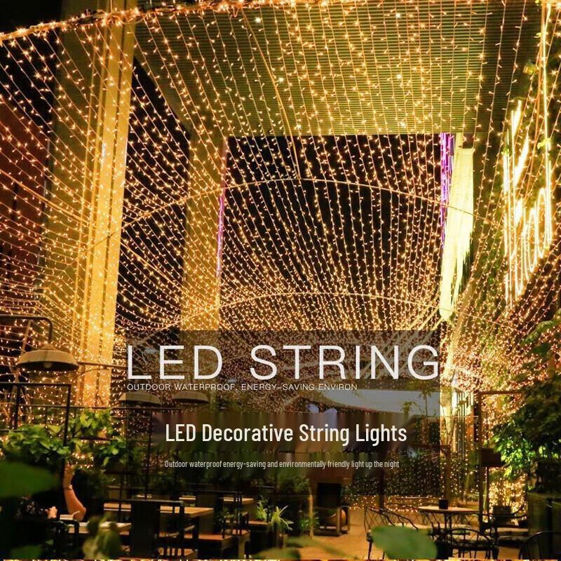 Yizhaomei Outdoor Waterproof LED Starry String Lights