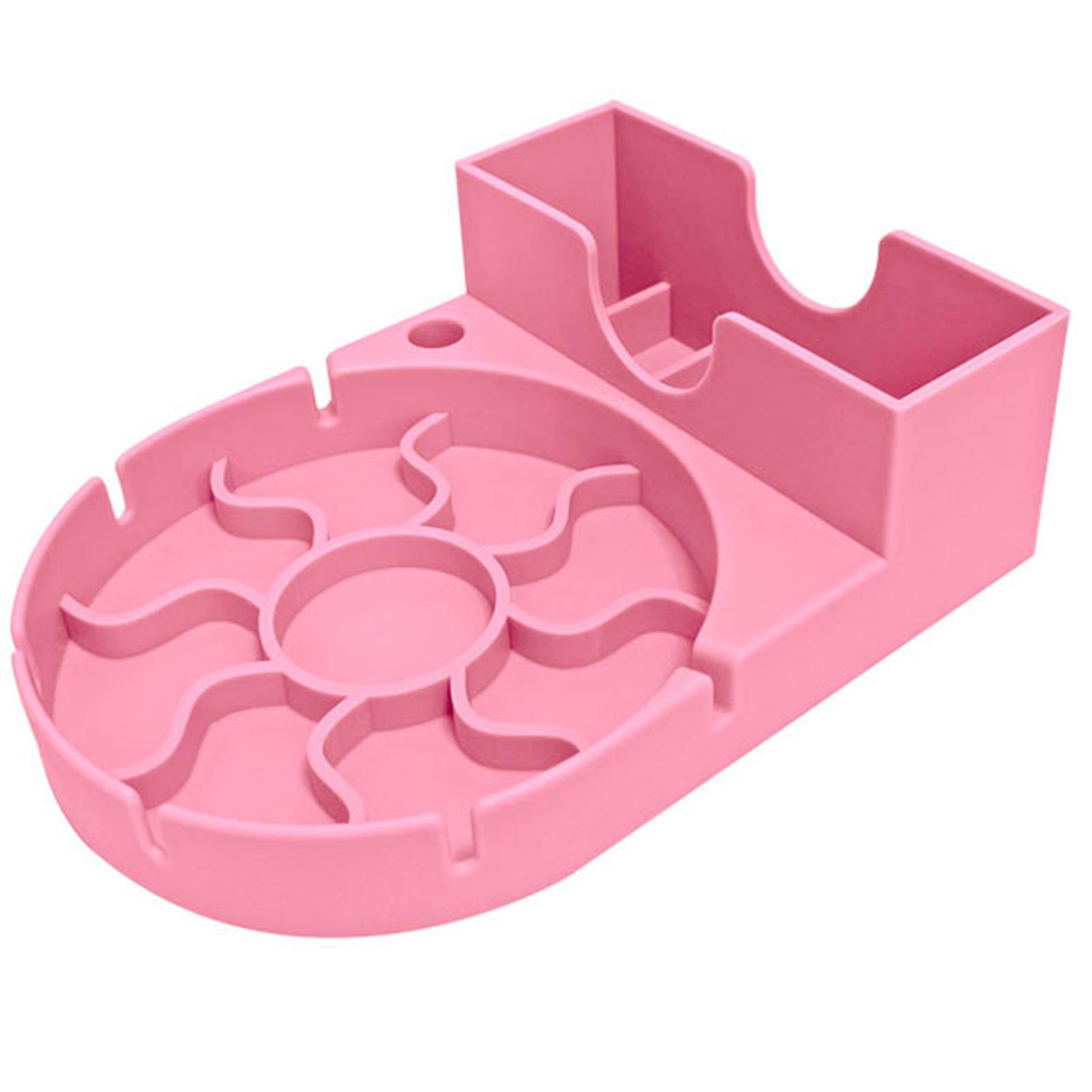 

Сушилка для стаканов на стол, многоразовая, цветная, быстросохнущая, сушилка для чашек, кружек розовый