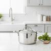 Double Handle Baby Food Pot 10CM Small Cooking Pot Slow Cooker Mini Milk Pot  Stove