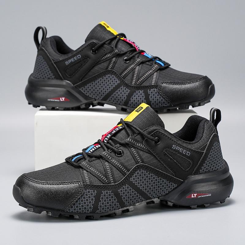 

39-48 Большой размер Широкая посадка Беговая обувь для мужчин Повседневные Спортивные кроссовки Комфорт Кроссовки для бега 40 чёрный