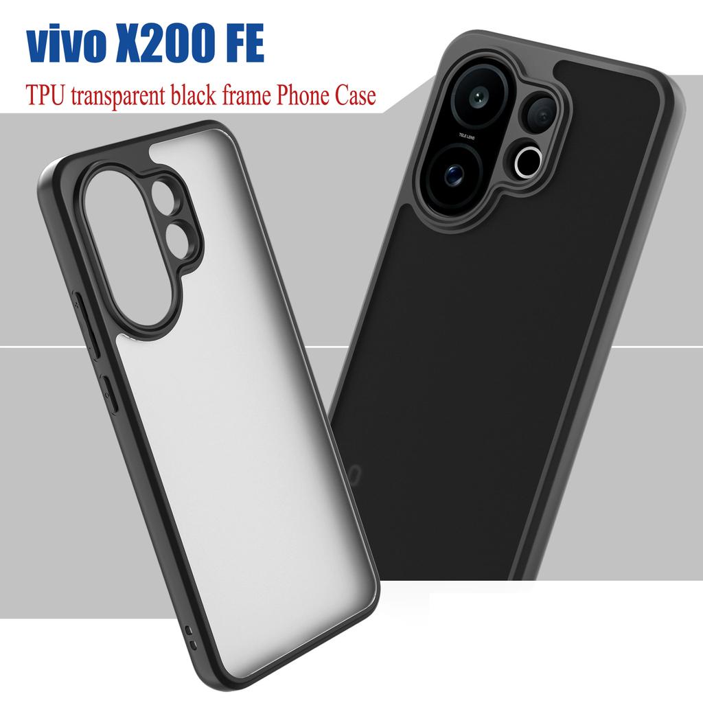 Hülle Für Vivo X200 FE Hülle Abdeckung für Vivo X200 FE Handy Anti-Fingerabdruck und schweißabweisende Handyhülle Hülle Für Vivo X200 FE