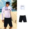 Mens Long Sleeve Rash Guard Top UV Protection Quick Dry Surfing Diving Swimsuit Water Sports