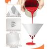 Paint Filter Paper Purifying Straining Cup Funnel Disposable 100 Mesh Paint Filte Mesh Conical Nylon Micron Paper 10/20/30/50Pcs