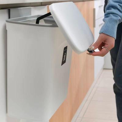 Hi Trash Can With Lid Can Be Hung Pull-lid Sliding Lid Toilet Trash Can