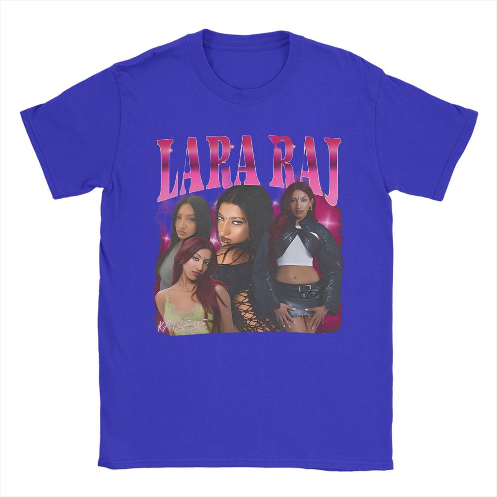 Katseye Lara Raj T-Shirts Men Funny Pure Cotton Tees Crew Neck Short Sleeve T Shirt 4XL 5XL 6XL Tops