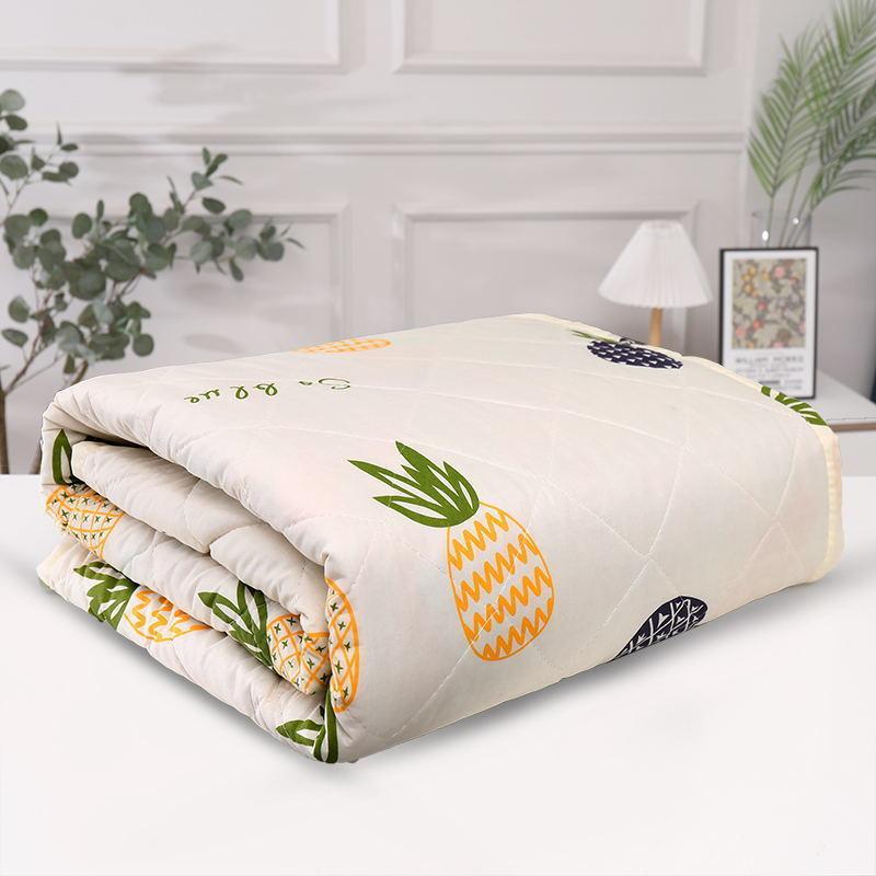 Spring Summer Thin Quilt Comfortable Single Double Blanket Quilts for Children Adults