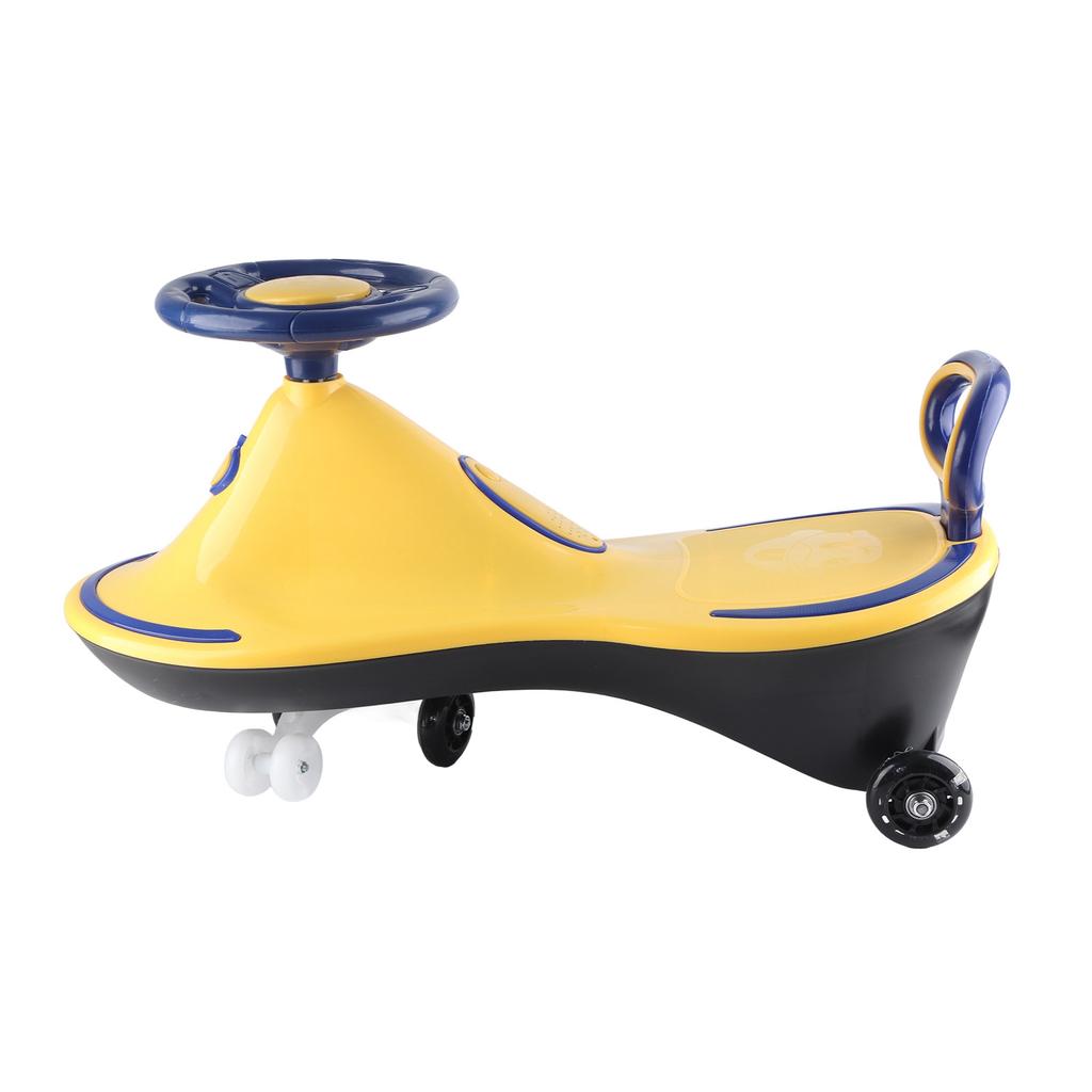 Kids Wiggle Car Low Noise Music Light Flexible Ride On Wiggle Car Toy for 1 to 6 Years Old Boys