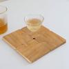 Creative Solid Wood Cookie Coaster, Simple Style Wooden Anti‑Scald Cup Mat for Coffee Mug Water Cup Dining Table
