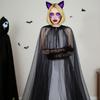 Hooded Cloak Costume Spooky Hooded Robe Cloak For Cosplay Halloween Cosplay Costume For Masquerade Balls Photography Party Fancy