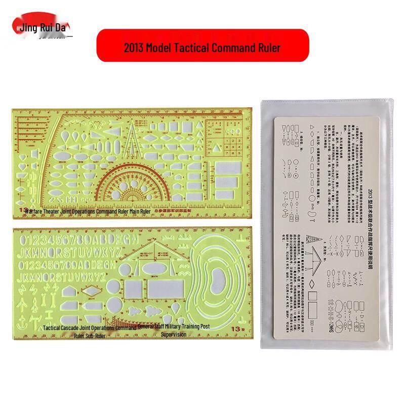 JINGRUIDA Tactical Mapping Tool Set