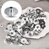 1-100 Pcs Durable Waxed Candles Making Metal Wick Sustainers Carry Holders Tabs Tool DIY Crafts Candle Wicks DIY Candle Making