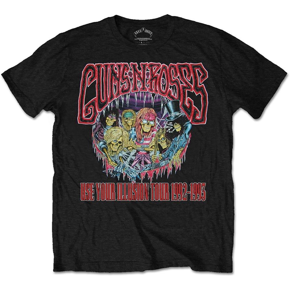 Guns n Roses Use Your Illusion Tour 9293 Slash Licensed TShirt Men Unisex T-Shirt