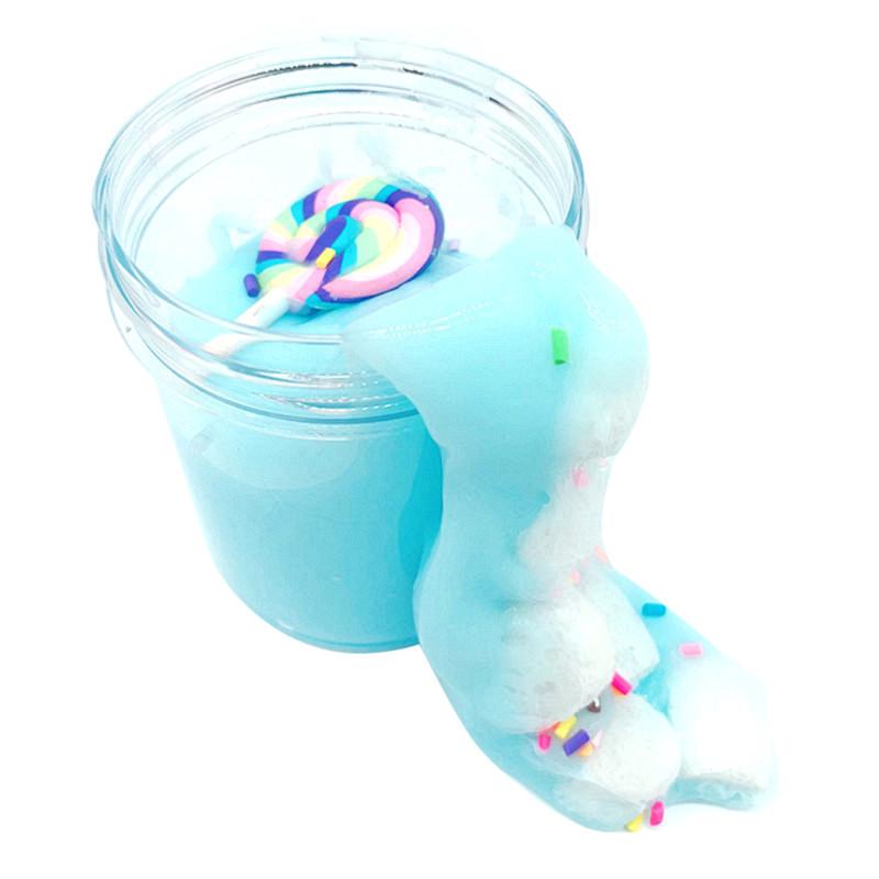 60ml Lollipop Mud Mixing Cloud Slime Squishy Putty Scented Stress Kids Toy