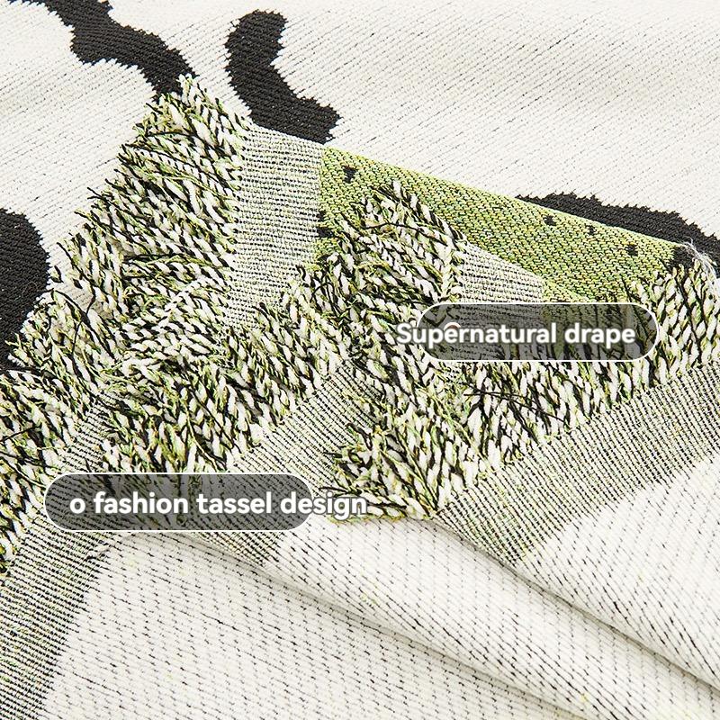 1pc Sofa Cover, Universal Sofa Slipcover For All Seasons, Non-slip Sofa Cover Blanket, Sofa Cushion Protective Cover, Suitable F