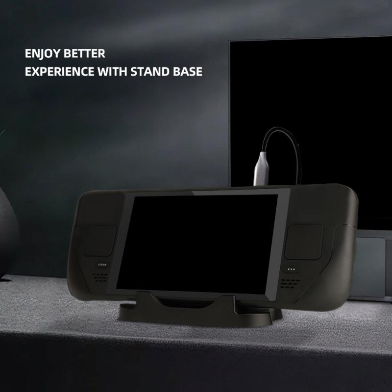 Game Console Holder Bracket for Switch OLED/SwitchLite Stand Base Storage Stand for Steam Deck Phone Game Accessories